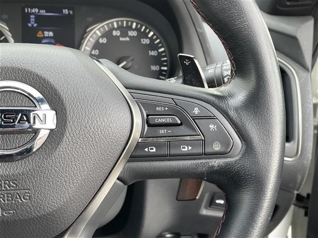 スカイライン ４００Ｒ　純正ナビ　アラウンドビューカメラ　ＥＴＣ　ドライブレコーダー　パドルシフト　レーダークルーズコントロール　プロパイロット　オートライト　パワーシート　オットマン　シートヒーター　スマートキー（8枚目）