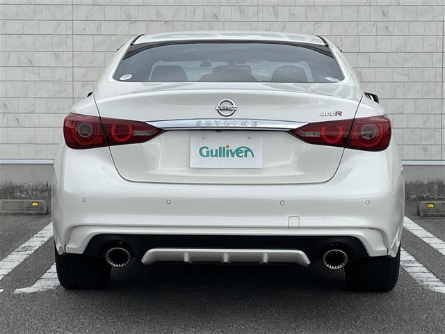 スカイライン ４００Ｒ　純正ナビ　アラウンドビューカメラ　ＥＴＣ　ドライブレコーダー　パドルシフト　レーダークルーズコントロール　プロパイロット　オートライト　パワーシート　オットマン　シートヒーター　スマートキー（32枚目）