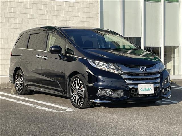 オデッセイ アブソルート・ＥＸ　純正ナビ　フルセグテレビ　Ｂｌｕｅｔｏｏｔｈ　ＤＶＤ　全方位カメラ　ＣＴＢＡ　両側パワースライドドア　ブラインドスポットモニター　純正フロアマット　クルーズクルーズコントロール　ビルトインＥＴＣ（2枚目）