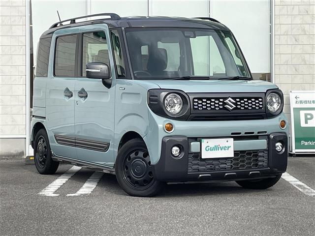 スペーシアギア ハイブリッドＸＺ　ターボ　社外ＳＤナビゲーションＡＶＮ－Ｖ０１　ＡＭ　ＦＭ　ＣＤ　ＤＶＤ　ＴＶ　衝突軽減ブレーキ　両側パワーバックドア　クルーズコントロール　パドルシフト　スマートキー　プッシュスタート　シートヒーター（32枚目）