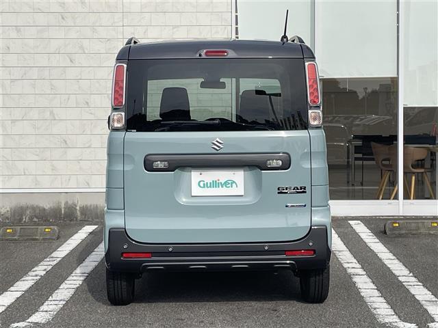 スペーシアギア ハイブリッドＸＺ　ターボ　社外ＳＤナビゲーションＡＶＮ－Ｖ０１　ＡＭ　ＦＭ　ＣＤ　ＤＶＤ　ＴＶ　衝突軽減ブレーキ　両側パワーバックドア　クルーズコントロール　パドルシフト　スマートキー　プッシュスタート　シートヒーター（37枚目）