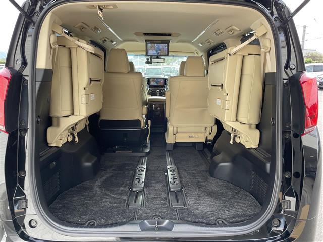 アルファード G サイドリフトアップ 純正SDナビCD/DVD/AM/FM/BT) フルセグTV TVキャンセラー バックカメラ 純正フリップダウンモニタ 両側パワースライドドア デジタルインナーミラー レーダークルーズ(20枚目)