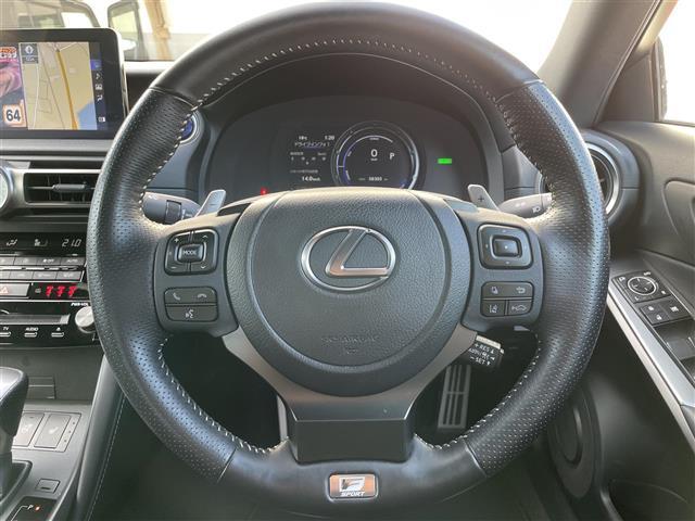 IS IS300h Fスポーツ 純正ナビ Bluetooth フルセグTV DVD CD 全方位カメラ D/N席パワーシート D/N席シートヒーター 前後ドライブレコーダー レーダークルーズコントロール 衝突軽減ブレーキ ETC(20枚目)