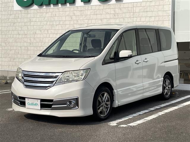 セレナ ライダー　純正７インチナビ　ＡＭ　ＦＭ　ＣＤ　ＤＶＤ　ＴＶ　ＢＴ　バックカメラ　両側パワースライドドア　ＥＴＣ車載器　アイドリングストップ　電動格納ミラー　スマートキー　ウィンカーミラー　ディスチャージライト（33枚目）