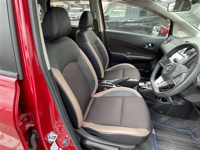 ノート ｅ－パワー　メダリスト　純正ナビ　バックカメラ　ハイブリット車　アイドリングストップ　プッシュスタート　パワーステアリング　パワーウィンドウ　パーキングアシスト　純正ＬＥＤヘッドライト　禁煙車　スマートキー　ハーフレザー（23枚目）