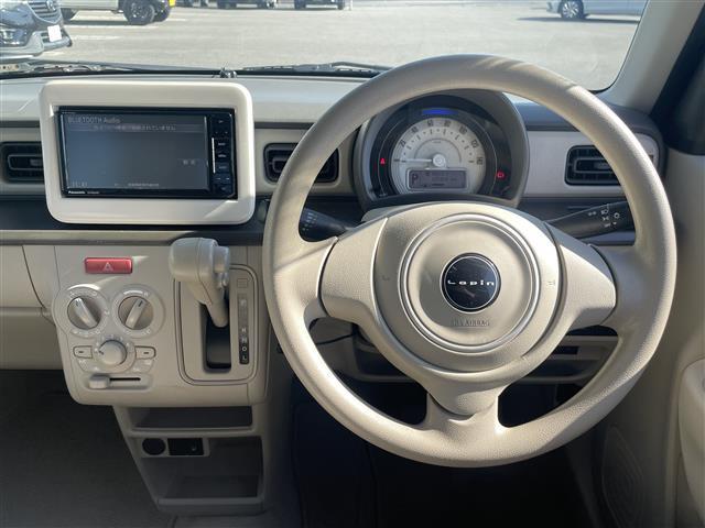 アルトラパン L ナビゲーション シートヒーター ETC車載器 ドライブレコーダー BT TV CD DVD スマートキー プッシュスタート 横滑り防止装置 ABS 衝突軽減ブレーキ アイドリングストップ(3枚目)