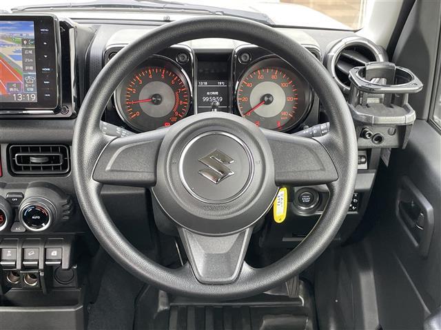 ジムニー ＸＬ　ワンオーナー　社外ＳＤナビ（ＣＤ／ＤＶＤ／ＡＭ／ＦＭ／ＢＴ）アイドリングストップ　車線逸脱警報　機能衝突防止機能　クリアランスソナー　横滑り防止機能　Ｄ席／Ｎ席シートヒーター　ＥＴＣ（18枚目）