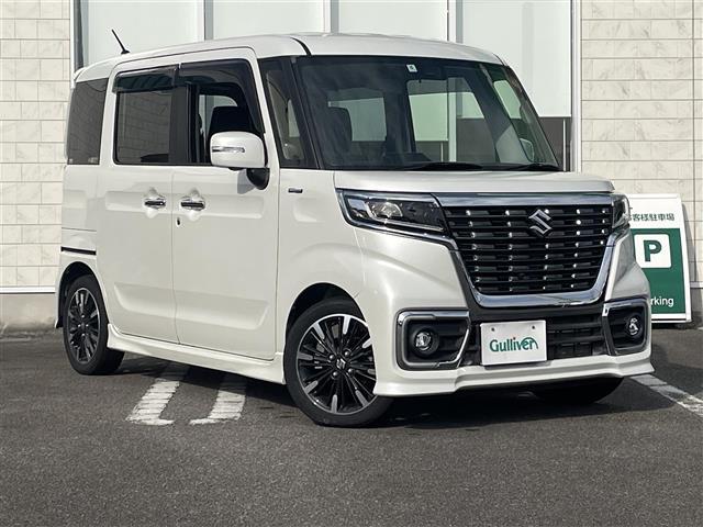 スペーシアカスタム ハイブリッドＸＳターボ　純正ナビゲーション　ＬＥＤヘッドライト　衝突軽減ブレーキ　クルーズコントロール　フォグランプ　スマートキー　プッシュスタート　シートヒーター　両側パワースライドドア　アイドリングストップ（33枚目）