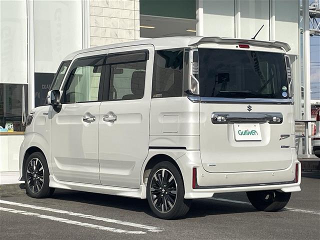 スペーシアカスタム ハイブリッドＸＳターボ　純正ナビゲーション　ＬＥＤヘッドライト　衝突軽減ブレーキ　クルーズコントロール　フォグランプ　スマートキー　プッシュスタート　シートヒーター　両側パワースライドドア　アイドリングストップ（43枚目）