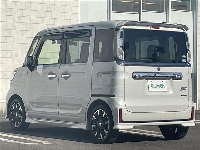 スペーシアカスタム ハイブリッドＸＳターボ　純正フルセグナビ　アイドリングストップ　プッシュスタート　パワーステアリング　パワーウィンドウ　ハイブリット車　ターボ車　ＭＴモード付ＡＴ　クルーズコントロール　バックカメラ　純正フロアマット　ＥＴＣ（9枚目）