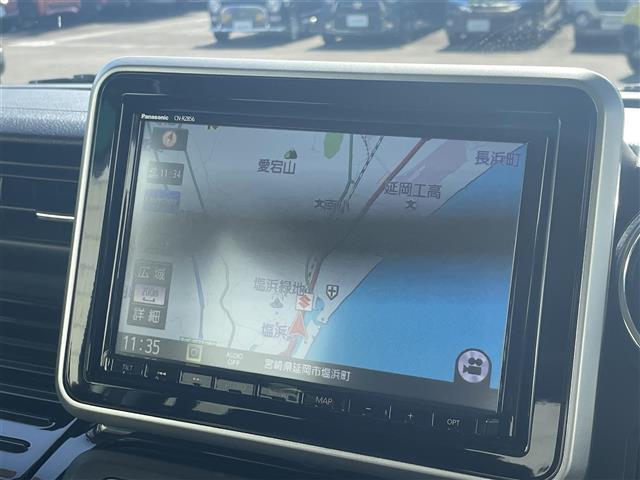 スペーシアカスタム ハイブリッドＸＳターボ　純正フルセグナビ　アイドリングストップ　プッシュスタート　パワーステアリング　パワーウィンドウ　ハイブリット車　ターボ車　ＭＴモード付ＡＴ　クルーズコントロール　バックカメラ　純正フロアマット　ＥＴＣ（18枚目）