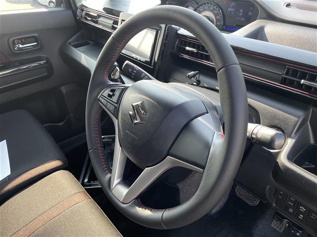 ワゴンRスティングレー ハイブリッドX 社外KENWOODナビ ヘッドアップディスプレイ ETC 衝突軽減ブレーキ シAM FM CD DVD BT シートヒーター TV ステアリングスイッチ 純正アルミホイール オートエアコン プッシュ(4枚目)