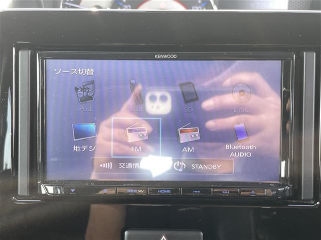 ワゴンRスティングレー ハイブリッドX 社外KENWOODナビ ヘッドアップディスプレイ ETC 衝突軽減ブレーキ シAM FM CD DVD BT シートヒーター TV ステアリングスイッチ 純正アルミホイール オートエアコン プッシュ(6枚目)