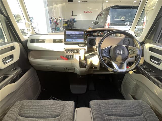 N-BOX G・EXターボホンダセンシング 純正8型ナビVXU-185NBi AM FM CD DVD TV バックカメラ ホンダセンシング バックカメラ 両側パワースライドドア ウィンカーミラー 純正アルミホイール ETC車載器(42枚目)