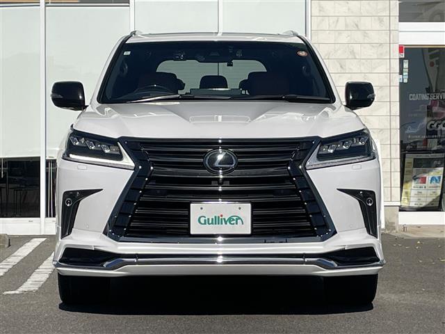 LX LX570ブラックシークエンス 純正ナビ Bluetooth フルセグTV Blu-ray DVD CD サンルーフ リアエンターテイメント 置くだけ充電 純正ドラレコ 社外前後ドラレコ 全席パワーシート D/N席メモリーシート(2枚目)