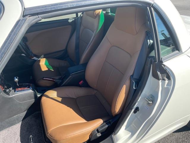 コペン タンレザーエディション 社外ナビ/アクティブトップ/ETC/フォグランプ/ウッドコンボステアリング/運転席&助手席シートヒーター/純正フロアマット/シガーライター/純正18インチアルミホイール/ダブルSRS+ABS(23枚目)