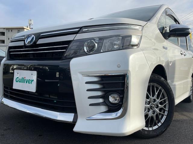 ヴォクシー ハイブリッドZS 煌II 純ナビ/Bカメ/ドラレコ/ETC2.0/ソナー/デジタルインナーミラー/レーンキープ/両側パワスラ/電格ウィンカーミラー/革ステ/ステスイ/ドアバイザー(35枚目)