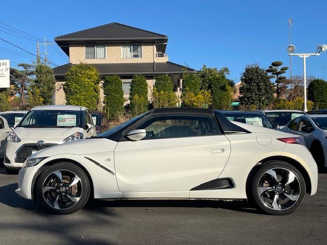 S660 α クルーズコントロール/LEDヘッドライト/オートライト/革巻きステアリング/ステアリングスイッチ/リモートコントロールミラー/純正フロアマット/プッシュスタート/スマートキー/純正16インチホイール(32枚目)