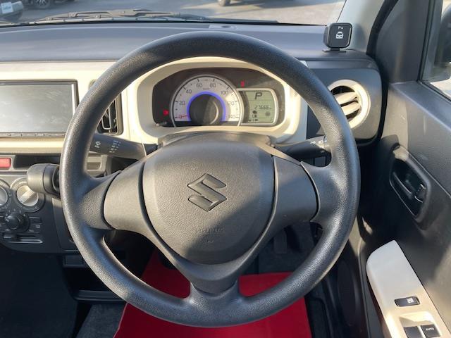 アルト Ｌ　社外ナビ／バックカメラ／運転席シートヒーター／衝突軽減／前後コーナーセンサー／アイドリングストップ／ＬＥＤヘッドライト／前方ドライブレコーダー／レベライザー／純正フロマット／ＩＳＯＦＩＸ／（5枚目）