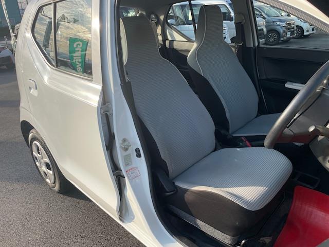 アルト Ｌ　社外ナビ／バックカメラ／運転席シートヒーター／衝突軽減／前後コーナーセンサー／アイドリングストップ／ＬＥＤヘッドライト／前方ドライブレコーダー／レベライザー／純正フロマット／ＩＳＯＦＩＸ／（14枚目）