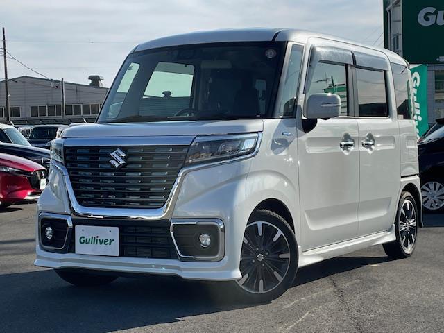 スペーシアカスタム ハイブリッドXSターボ 純ナビ/全カメ/クルコン/ドラレコ/HUD/電格ウィンカーミラー/両スラ/ソナー/革ステ/ステスイ/シートヒーター/デュアルセンサーブレーキ/バイザー(29枚目)