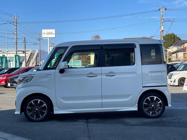 スペーシアカスタム ハイブリッドXSターボ 純ナビ/全カメ/クルコン/ドラレコ/HUD/電格ウィンカーミラー/両スラ/ソナー/革ステ/ステスイ/シートヒーター/デュアルセンサーブレーキ/バイザー(33枚目)