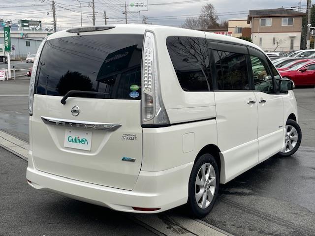 セレナ ハイウェイスター　Ｓ　ＨＶ　Ｖセレ　外ナビ／両スラ／クルコン／革ステ／ステスイ／フォグランプ／ドアバイザー／リアモニター／電格ウィンカーミラー（32枚目）