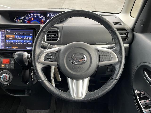 タント カスタムＲＳ　トップエディションＳＡＩＩ　純ナビ／Ｂカメ／両スラ／ドアバイザー／電格ウィンカーミラー／革ステ／ステスイ／ＬＥＤ＆フォグ／ＵＳＢ／ＨＤＭＩ（6枚目）