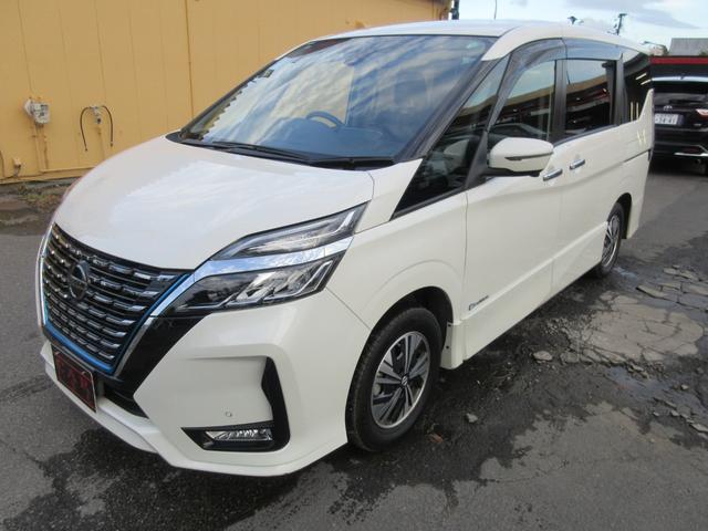 セレナ ｅ－パワー　ハイウェイスターＶ　エマージェンシーブレーキ　両側パワースライドドア　プロパイロット　純正ナビ　Ｂｌｕｅｔｏｏｔｈ　フルセグＴＶ　シートヒーター　クリアランスソナー　ブラインドスポットワーニング　ＬＥＤヘッドライト（13枚目）