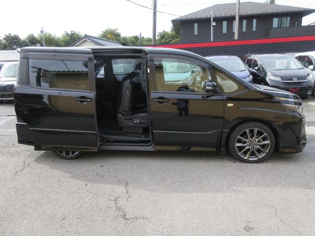 ヴォクシー ZS G’s 後席フリップダウンモニター バックカメラ アルパインSDナビ Bluetooth フルセグTV 両側パワースライドドア トヨタセーフティーセンス アイドリングストップ ハーフレザーシート 前後ドラレコ(68枚目)