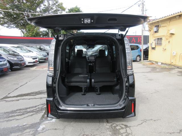 ヴォクシー ZS G’s 後席フリップダウンモニター バックカメラ アルパインSDナビ Bluetooth フルセグTV 両側パワースライドドア トヨタセーフティーセンス アイドリングストップ ハーフレザーシート 前後ドラレコ(71枚目)