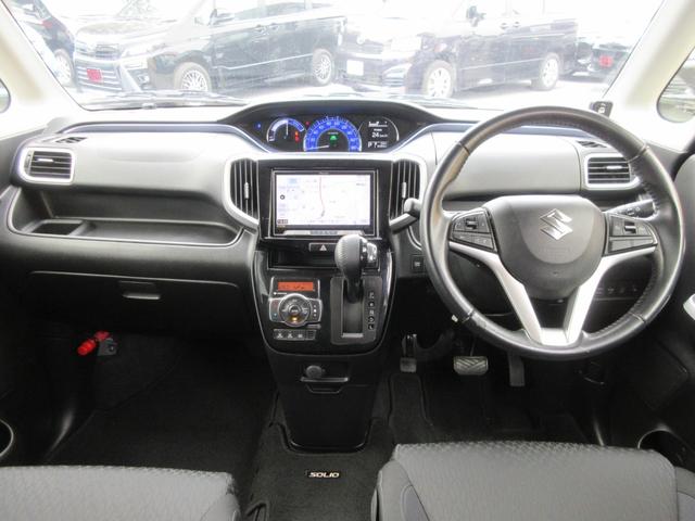 ソリオバンディット ハイブリッドSV クリアランスソナー 両側パワースライドドア バックカメラ 純正ナビ Bluetooth フルセグTV 衝突軽減ブレーキ クルーズコントロール LEDヘッドライト オートライト ビルトインETC(3枚目)