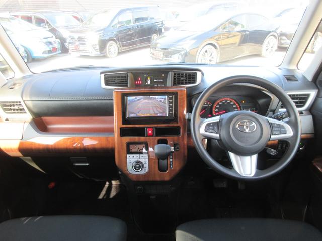 ルーミー Ｇ－Ｔ　クリアランスソナー　両側パワースライドドア　バックカメラ　純正ナビ　Ｂｌｕｅｔｏｏｔｈ　衝突軽減ブレーキ　アイドリングストップ　オートライト　オートハイビーム　ヘッドライトレベライザー　ＥＴＣ（3枚目）