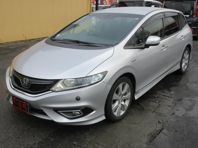 ジェイド ハイブリッドＸ　ホンダセンシング　レーダークルーズコントロール　バックカメラ　純正ナビ　Ｂｌｕｅｔｏｏｔｈ　フルセグＴＶ　クリアランスソナー　ハーフレザーシート　ＬＥＤヘッドライト　オートライト　前後ドラレコ　ＥＴＣ（13枚目）