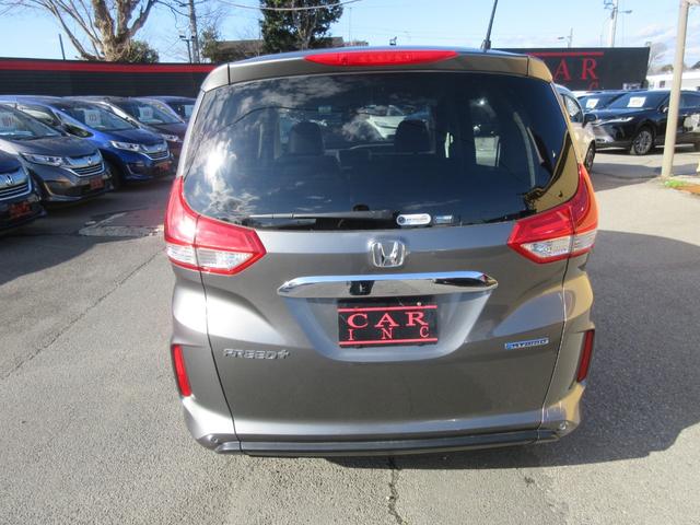 フリード＋ハイブリッド ハイブリッドＧ・ホンダセンシング　ホンダセンシング　レーダークルーズコントロール　両側パワースライドドア　バックカメラ　純正ナビ　Ｂｌｕｅｔｏｏｔｈ　フルセグＴＶ　シートヒーター　ハーフレザーシート　ＬＥＤヘッドライト　オートライト（58枚目）