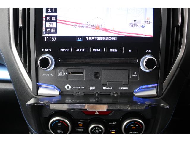 ＸＶ アドバンス　ブルー内装　ルーフレール　ＬＥＤライナー　２年間走行距離無制限保証付　アイサイト３搭載車　衝突被害＆後退時被害軽減ブレーキ　後側方警戒＆停止保持システム　パナソニックナビ　サイドカメラ　バックカメラ　ＥＴＣ２．０　ドラレコ　ＬＥＤライナー（24枚目）