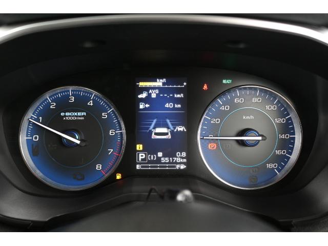 ＸＶ アドバンス　ブルー内装　ルーフレール　ＬＥＤライナー　２年間走行距離無制限保証付　アイサイト３搭載車　衝突被害＆後退時被害軽減ブレーキ　後側方警戒＆停止保持システム　パナソニックナビ　サイドカメラ　バックカメラ　ＥＴＣ２．０　ドラレコ　ＬＥＤライナー（33枚目）