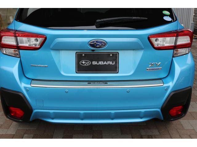 ＸＶ アドバンス　ブルー内装　ルーフレール　ＬＥＤライナー　２年間走行距離無制限保証付　アイサイト３搭載車　衝突被害＆後退時被害軽減ブレーキ　後側方警戒＆停止保持システム　パナソニックナビ　サイドカメラ　バックカメラ　ＥＴＣ２．０　ドラレコ　ＬＥＤライナー（42枚目）