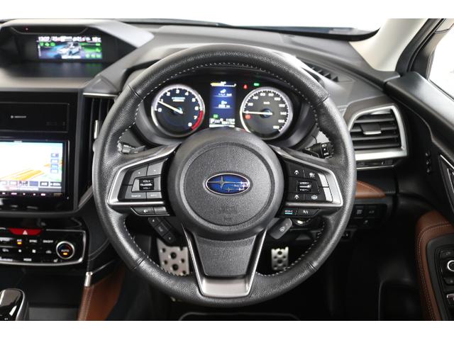 フォレスター アドバンス　ルーフレール　茶本革　ナビ　ドラレコ　ＥＴＣ２．０　３方位カメラ　ＬＥＤライナー　パワーリアゲート　アイサイトＶｅｒ３　衝突回避ブレーキ　全車速追尾式クルーズコントロール　側後方警戒システム　リア障害物センサー　後退時ブレーキアシスト（14枚目）