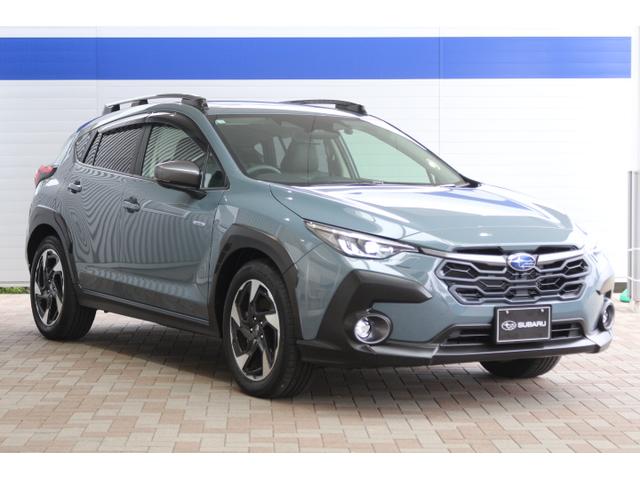 クロストレック リミテッド 新世代アイサイト搭載 ワンオーナー LEDライト オートライト サンルーフ 自動防眩ミラー 純正18インチアルミホイール 革シート 電動シートフロント左右 シートヒーターフロント左右 ルーフレール 純正ナビ ETC2.0 ドラレコ前後(8枚目)