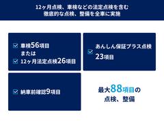 ＳＵＢＡＲＵ認定Ｕ−Ｃａｒ、Ｖａｌｕｅ　Ｃｈｏｉｃｅは全車点検・整備付です。スバル車に精通したメカニックがご納車前にしっかりと点検しますので、安心してお乗りいただけます。 2