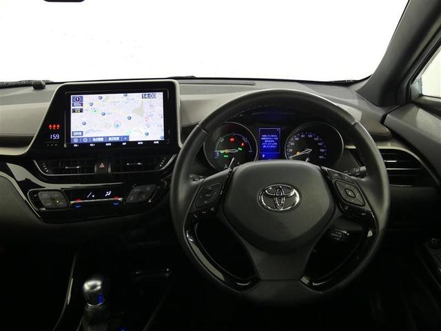 Ｃ－ＨＲ Ｇ　アルミホイール　ワンオーナー　ＬＥＤヘッドランプ　記録簿　キーレス　ＣＤ　盗難防止装置　ハイブリッド　オートクルーズコントロール　メモリーナビ　フルセグ（3枚目）