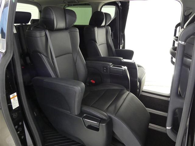 アルファードハイブリッド SR Cパッケージ 100V電源 ミュージックプレイヤー接続可 電動シート 4WD 革シート 乗車定員7人 アルミホイール 両側電動スライド ワンオーナー LEDヘッドランプ 記録簿 キーレス CD Wエアコン フルセグ(19枚目)