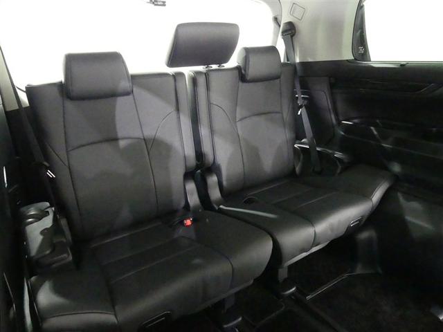 アルファードハイブリッド SR Cパッケージ 100V電源 ミュージックプレイヤー接続可 電動シート 4WD 革シート 乗車定員7人 アルミホイール 両側電動スライド ワンオーナー LEDヘッドランプ 記録簿 キーレス CD Wエアコン フルセグ(21枚目)