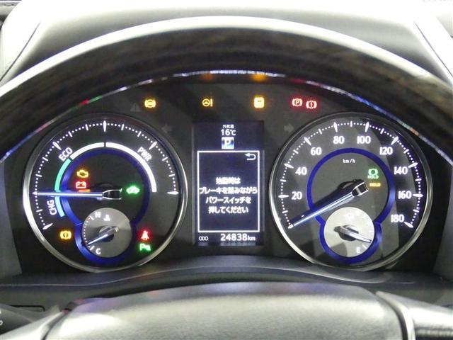 アルファードハイブリッド SR Cパッケージ 100V電源 ミュージックプレイヤー接続可 電動シート 4WD 革シート 乗車定員7人 アルミホイール 両側電動スライド ワンオーナー LEDヘッドランプ 記録簿 キーレス CD Wエアコン フルセグ(25枚目)
