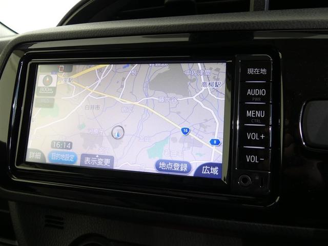 ヴィッツ ハイブリッドＦ　ミュージックプレイヤー接続可　キーレス　ＣＤ　盗難防止装置　ハイブリッド　メモリーナビ（5枚目）