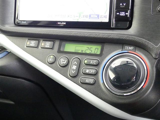 アクア S ワンオーナー キーレス CD 盗難防止装置 ハイブリッド メモリーナビ フルセグ(8枚目)