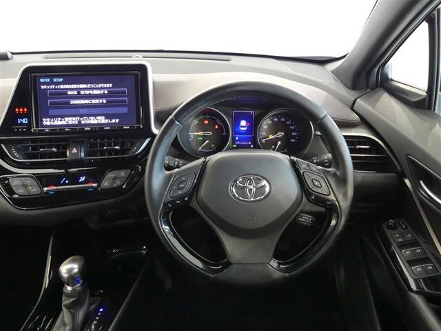 Ｃ－ＨＲ Ｇ　ドラレコ　アルミホイール　ワンオーナー　記録簿　キーレス　ＣＤ　盗難防止装置　ハイブリッド　オートクルーズコントロール　メモリーナビ　フルセグ（3枚目）