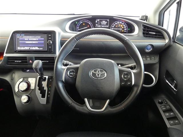 シエンタ ハイブリッドＧ　ドラレコ　乗車定員７人　両側電動スライド　ウオークスルー　ワンオーナー　記録簿　キーレス　ＣＤ　盗難防止装置　ハイブリッド　メモリーナビ　フルセグ（3枚目）