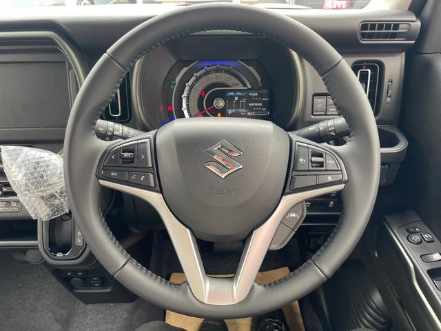 ハスラー タフワイルド　オートＬＥＤ　前後誤発進抑制　コーナーセンサ　アイドリングＳ　フルフラット　ＬＤＷ　セキュリティアラーム　シートヒーター搭載　パワーステアリング　横滑り防止システム　ＬＥＤライト　ＰＷ　クルコン（43枚目）